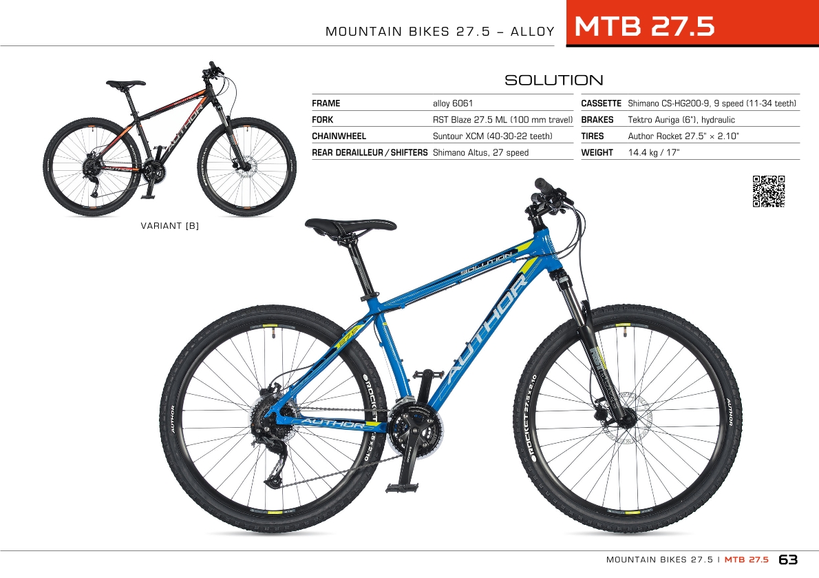 mountain cross bike
