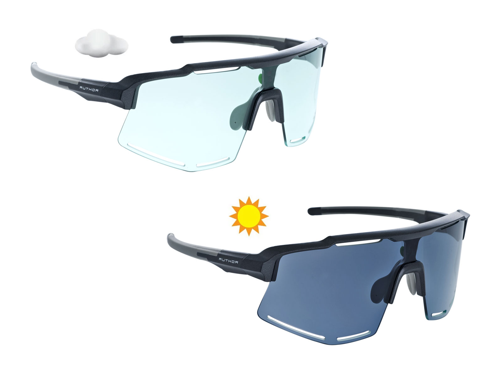 Sunglasses Zephyr Photochromic HD Green 71-12